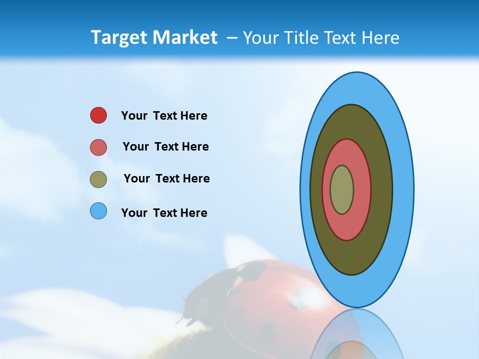 Environment Leaf Ladybug PowerPoint Template