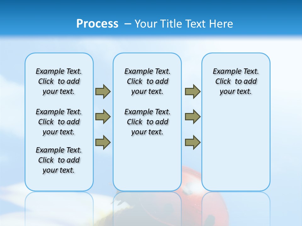 Environment Leaf Ladybug PowerPoint Template
