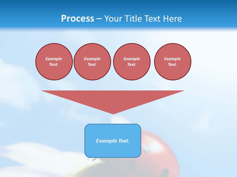 Environment Leaf Ladybug PowerPoint Template