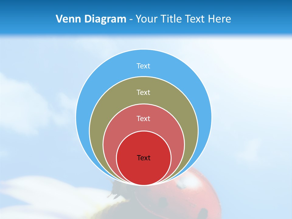 Environment Leaf Ladybug PowerPoint Template