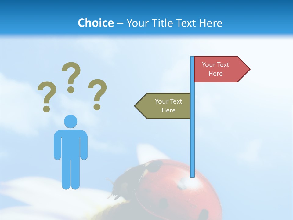 Environment Leaf Ladybug PowerPoint Template