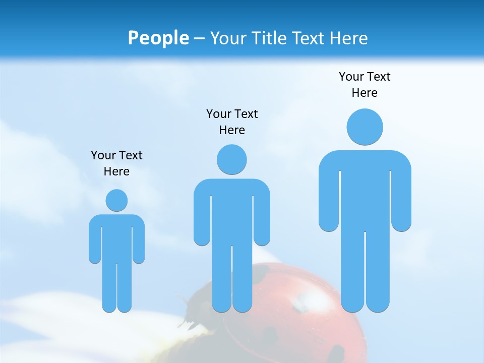 Environment Leaf Ladybug PowerPoint Template