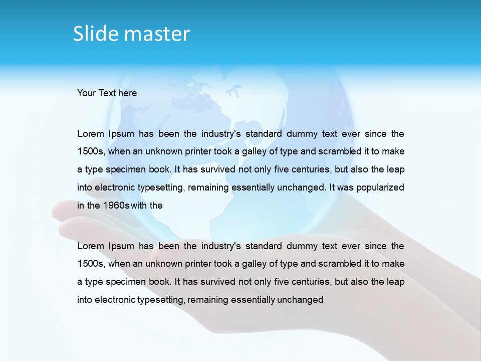 Baggage Entrance Urban PowerPoint Template