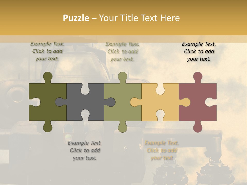 Card Style Spill PowerPoint Template