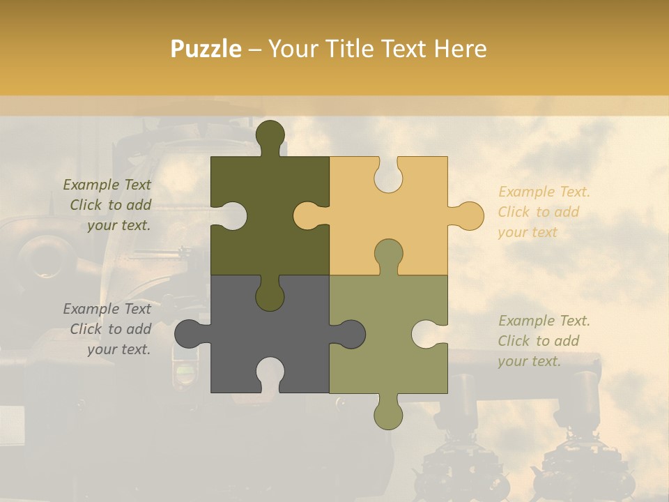 Card Style Spill PowerPoint Template