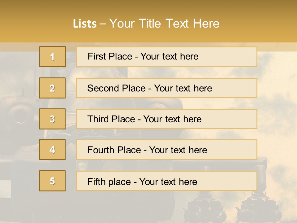 Card Style Spill PowerPoint Template