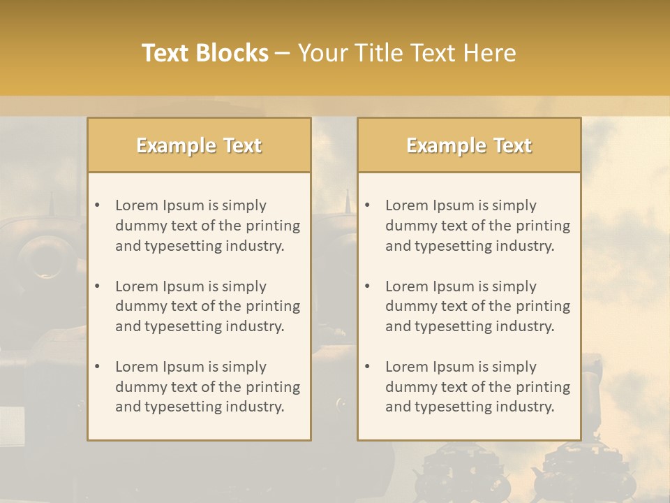 Card Style Spill PowerPoint Template
