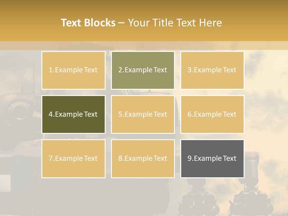 Card Style Spill PowerPoint Template