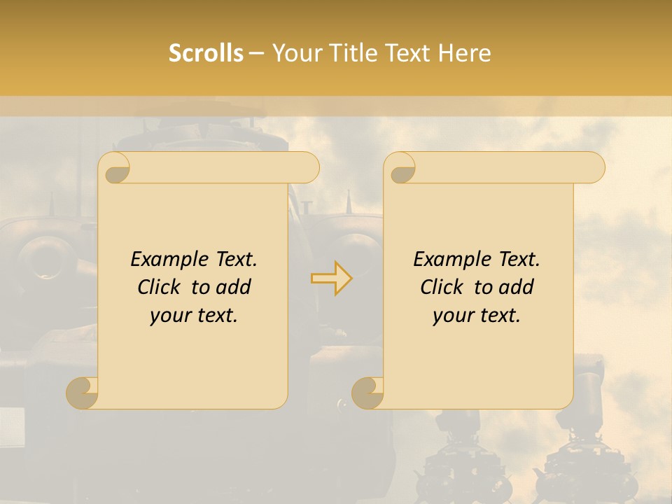 Card Style Spill PowerPoint Template