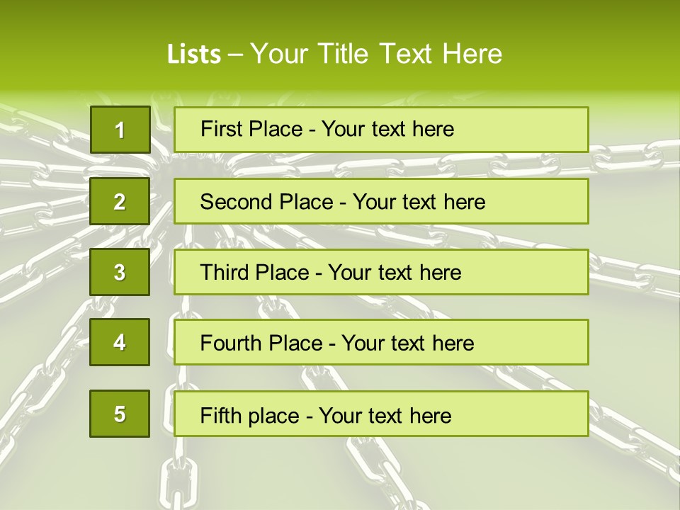 Business Shiny Security PowerPoint Template