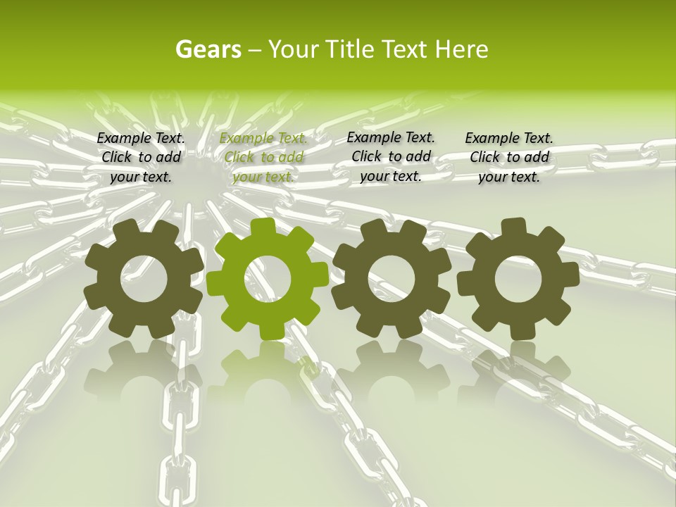 Business Shiny Security PowerPoint Template