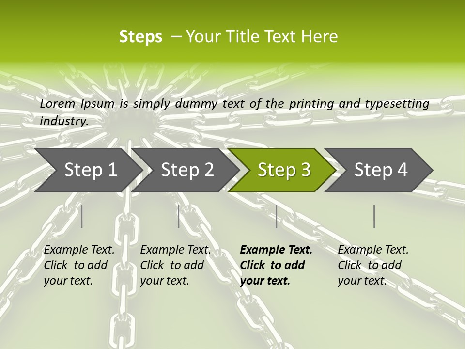 Business Shiny Security PowerPoint Template