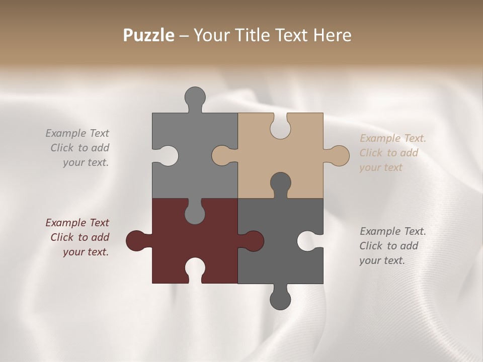 Silky Still Closeup PowerPoint Template