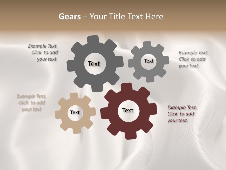 Silky Still Closeup PowerPoint Template