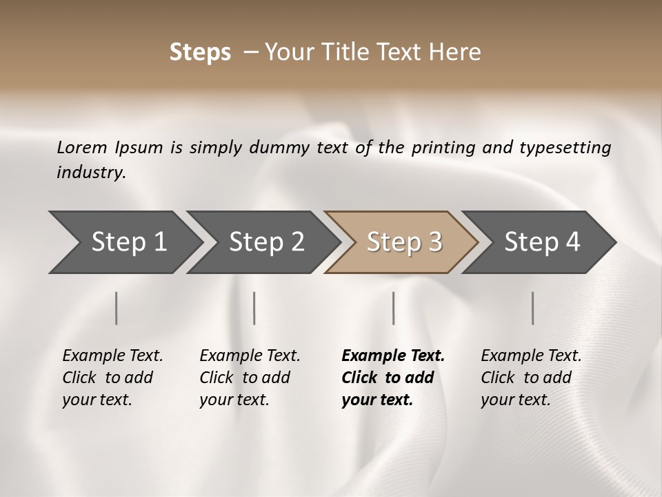 Silky Still Closeup PowerPoint Template