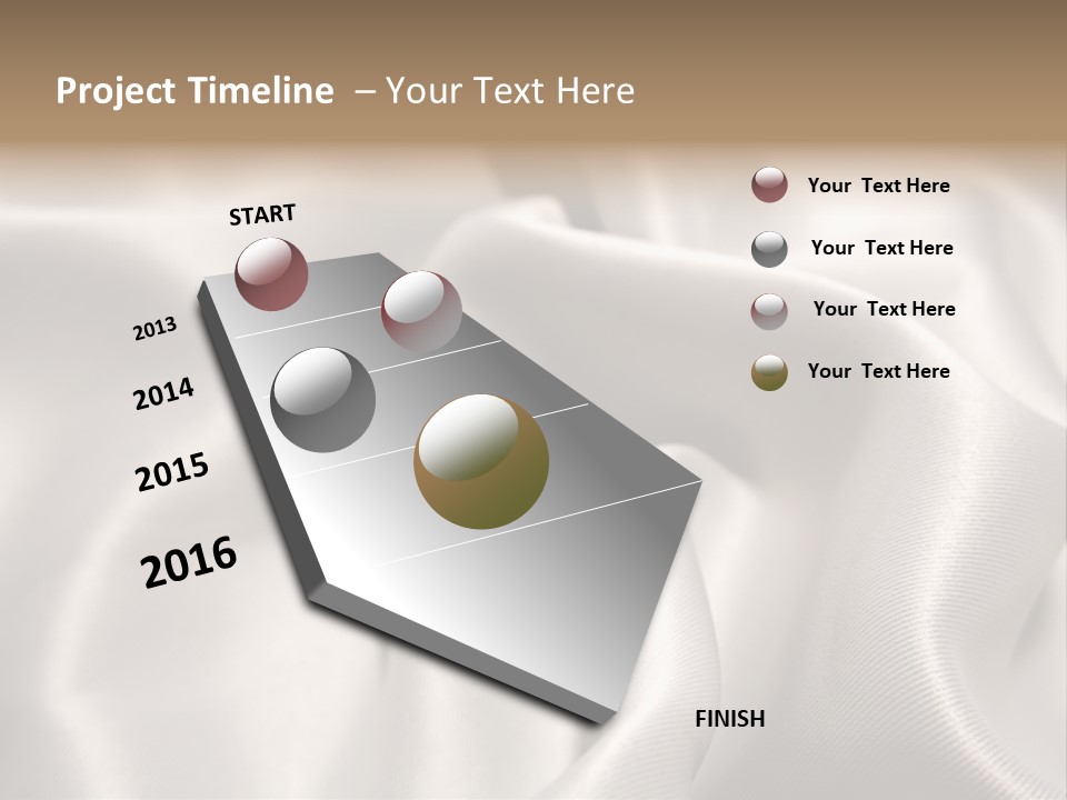 Silky Still Closeup PowerPoint Template