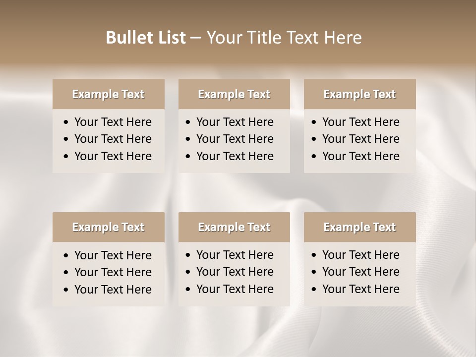 Silky Still Closeup PowerPoint Template