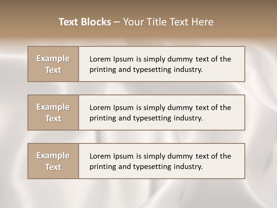 Silky Still Closeup PowerPoint Template