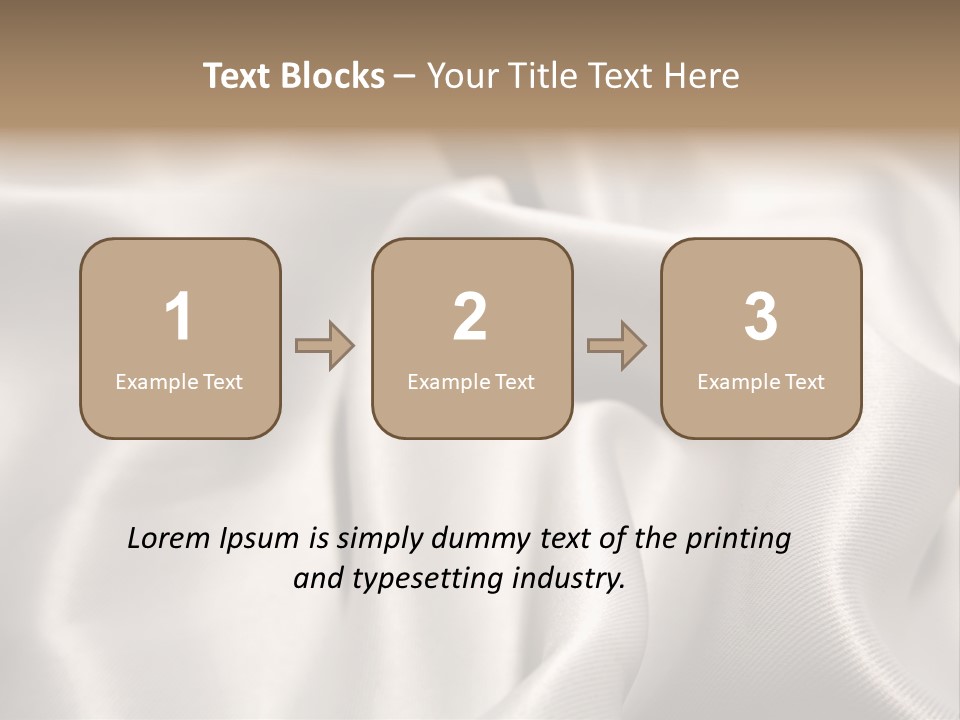 Silky Still Closeup PowerPoint Template