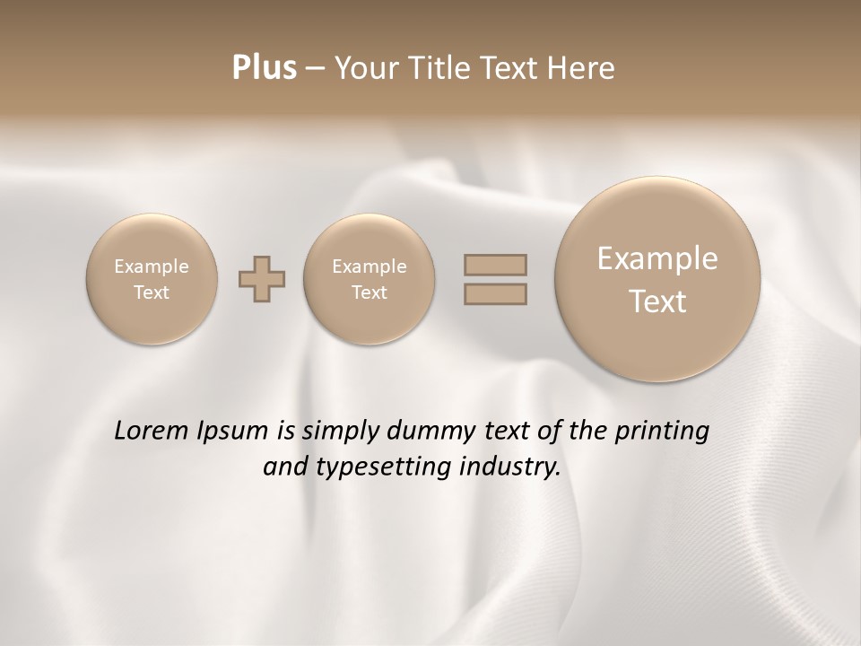 Silky Still Closeup PowerPoint Template