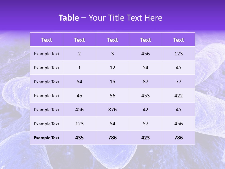 Illness Macro Ill PowerPoint Template