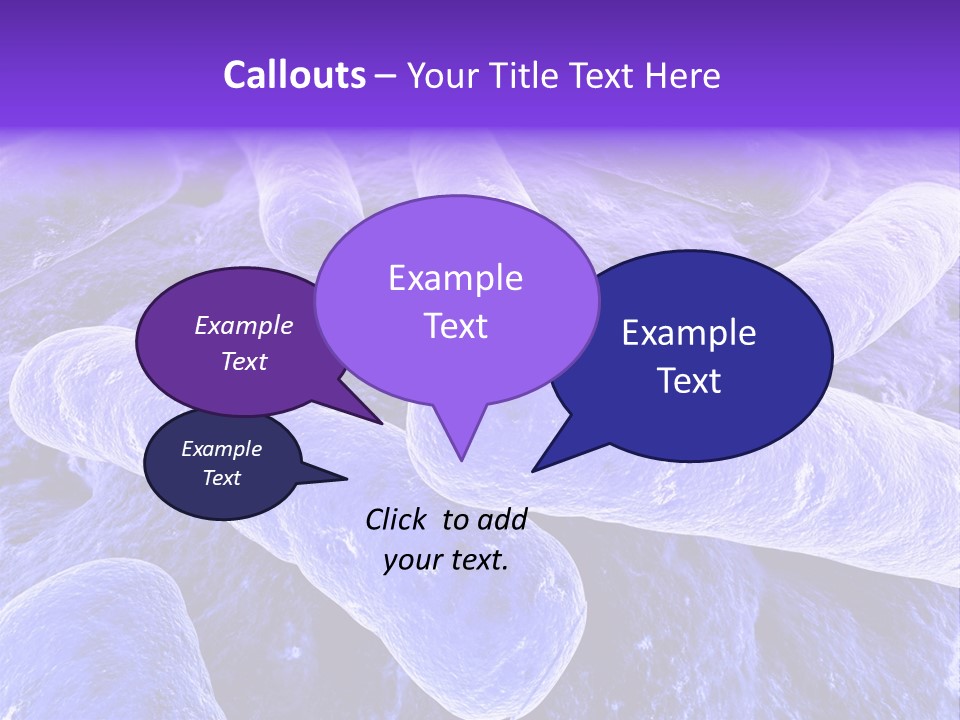 Illness Macro Ill PowerPoint Template