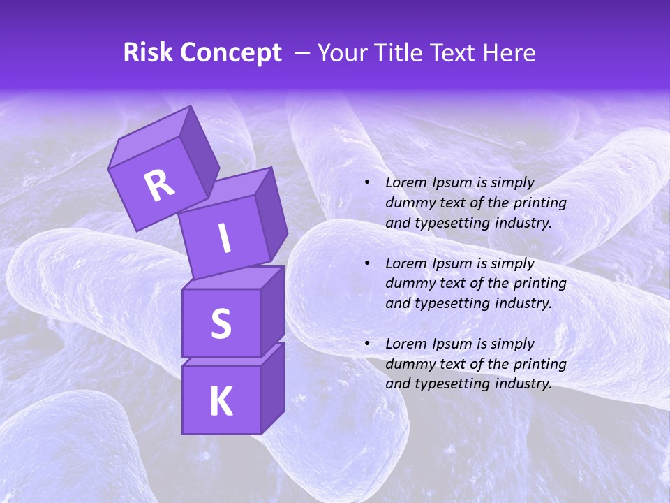 Illness Macro Ill PowerPoint Template