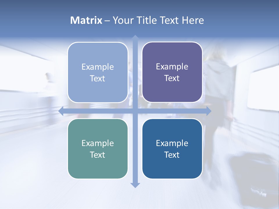 Baggage Entrance Urban PowerPoint Template