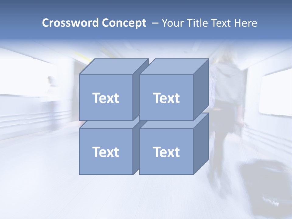Baggage Entrance Urban PowerPoint Template