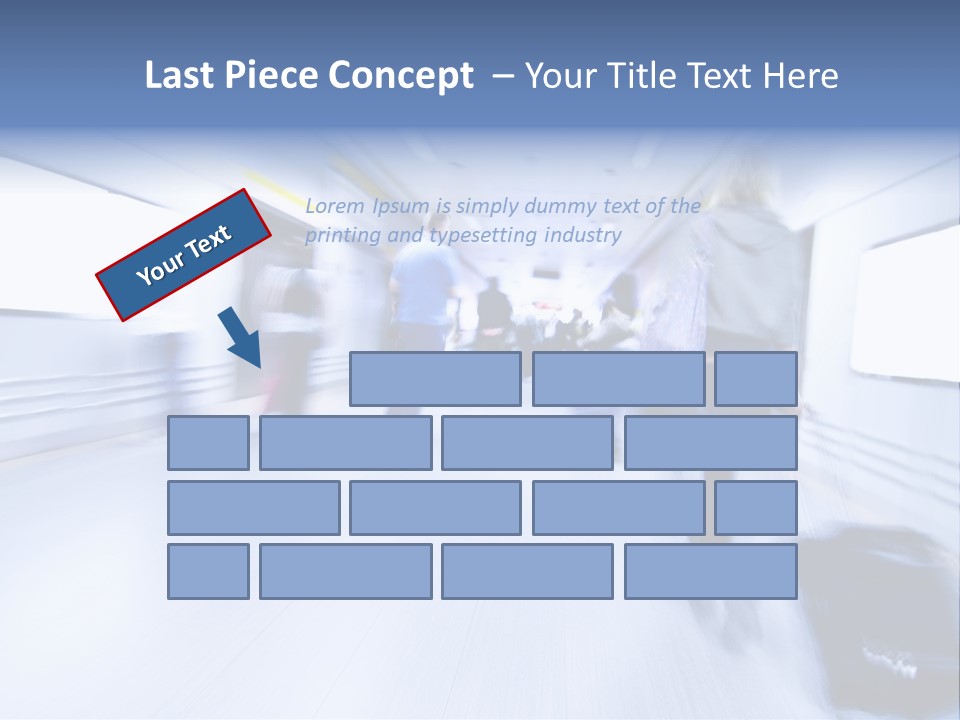 Baggage Entrance Urban PowerPoint Template