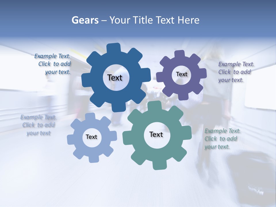 Baggage Entrance Urban PowerPoint Template