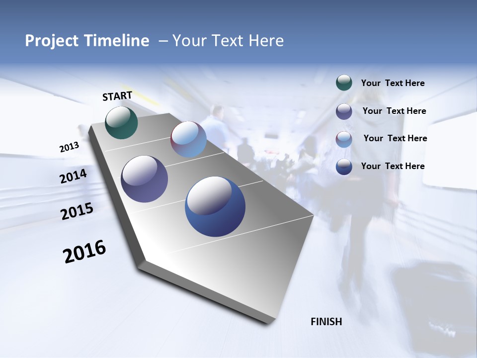 Baggage Entrance Urban PowerPoint Template
