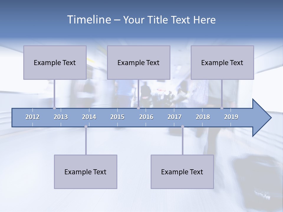 Baggage Entrance Urban PowerPoint Template