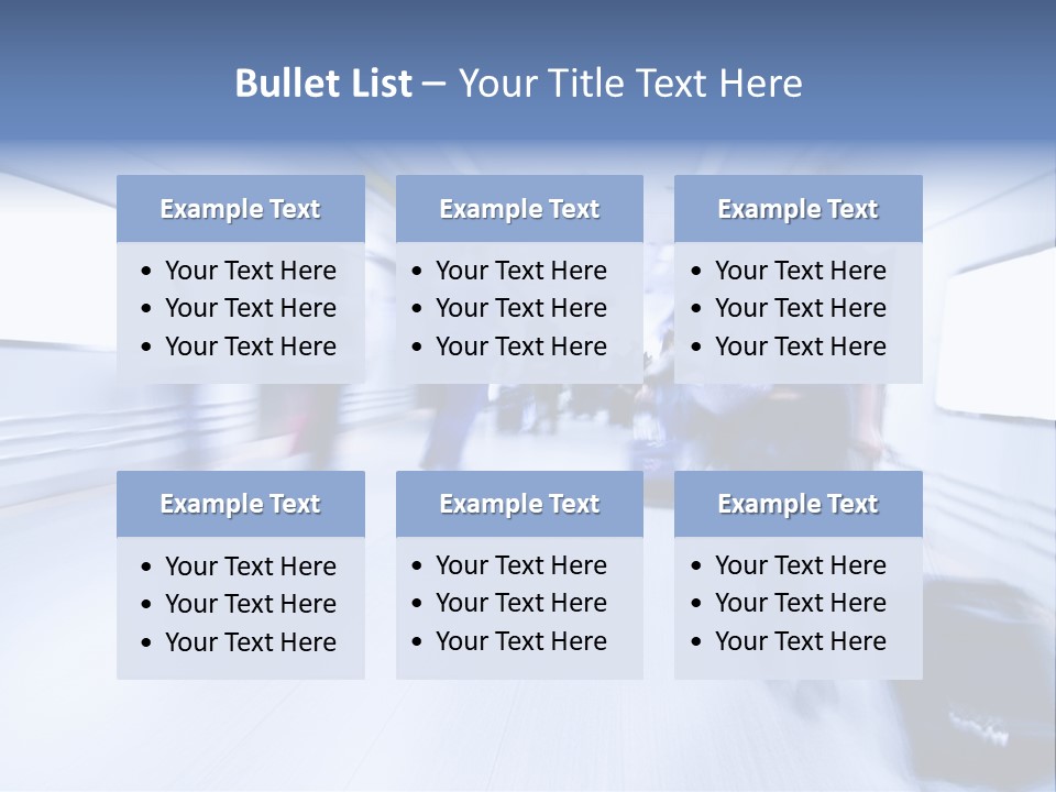 Baggage Entrance Urban PowerPoint Template