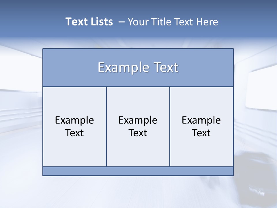 Baggage Entrance Urban PowerPoint Template