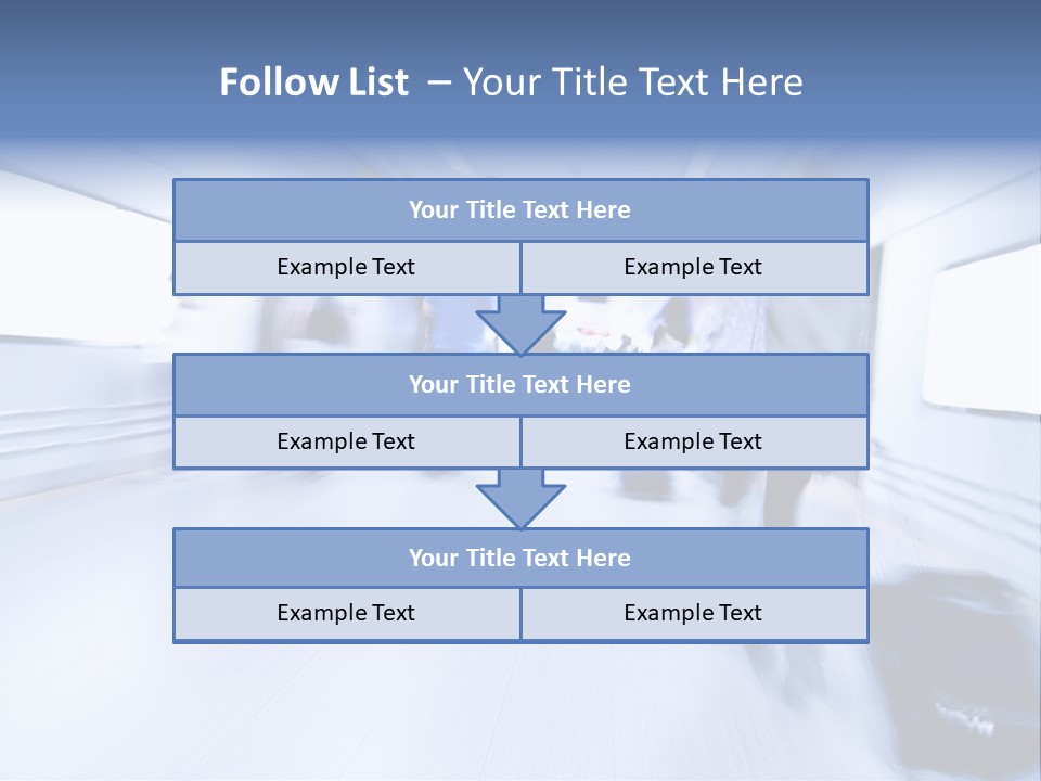 Baggage Entrance Urban PowerPoint Template