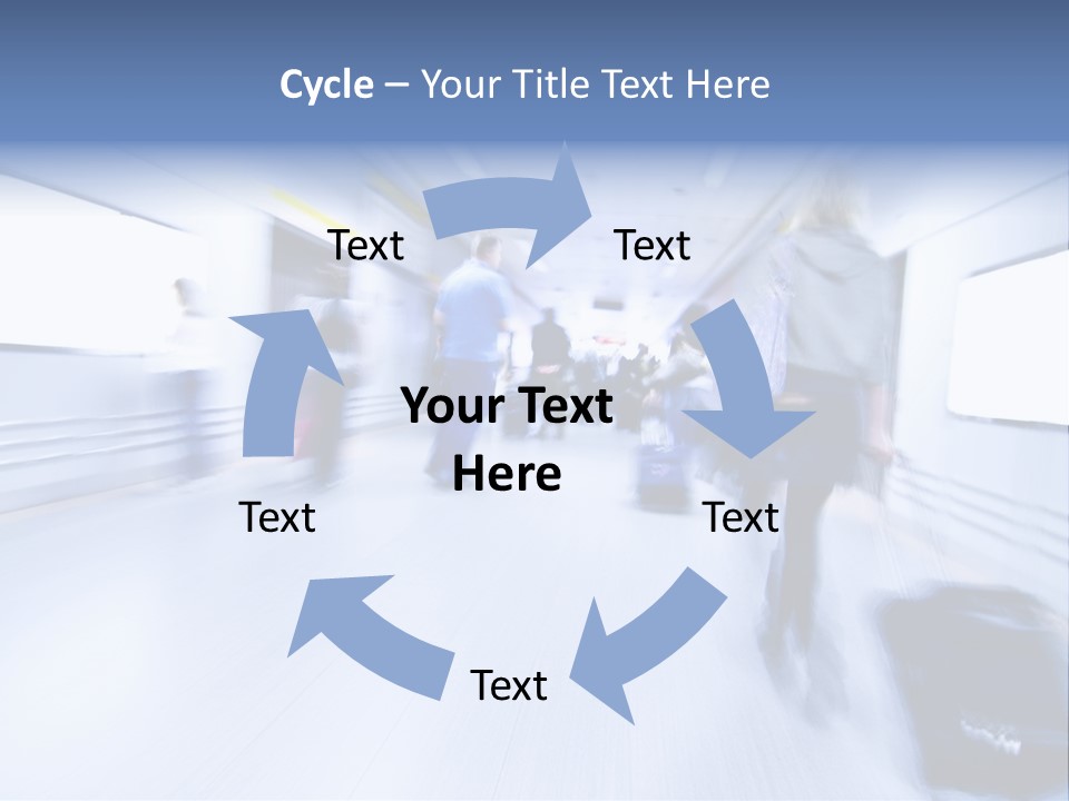 Baggage Entrance Urban PowerPoint Template