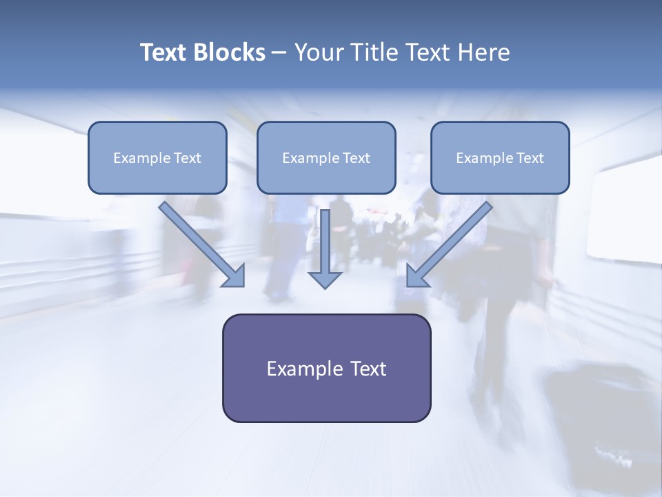 Baggage Entrance Urban PowerPoint Template
