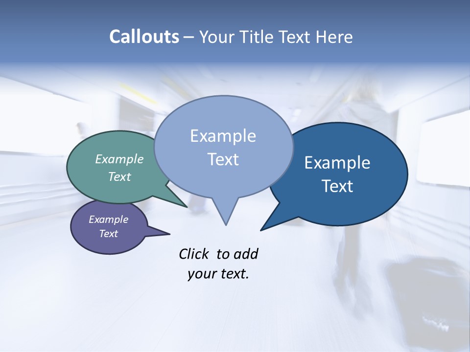 Baggage Entrance Urban PowerPoint Template