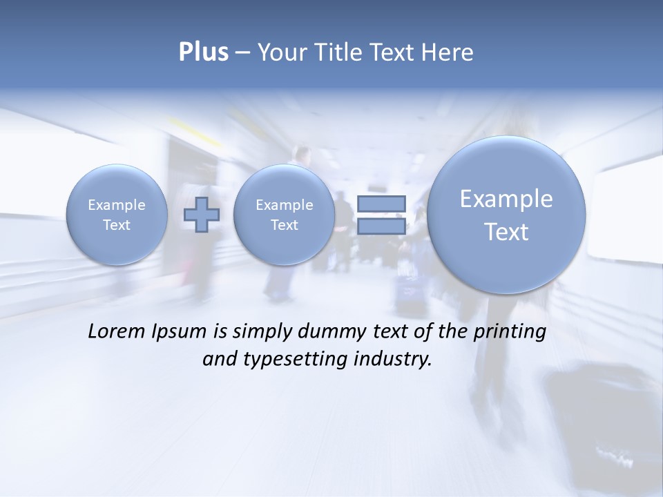 Baggage Entrance Urban PowerPoint Template