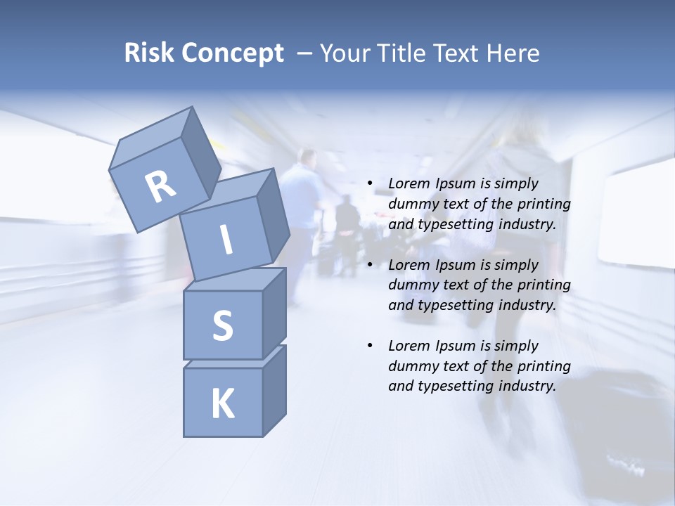 Baggage Entrance Urban PowerPoint Template
