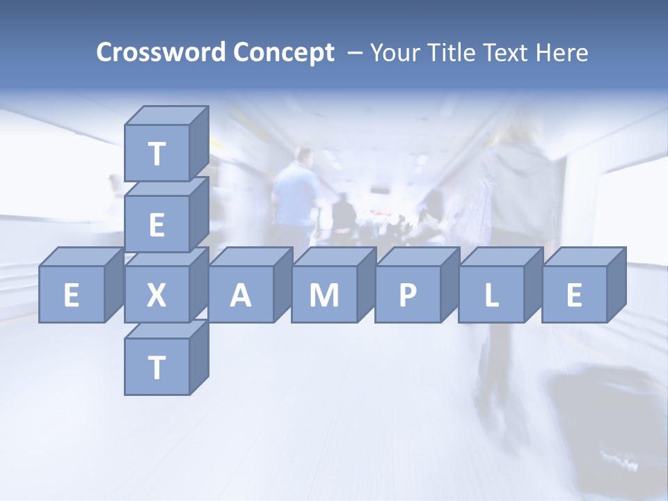 Baggage Entrance Urban PowerPoint Template