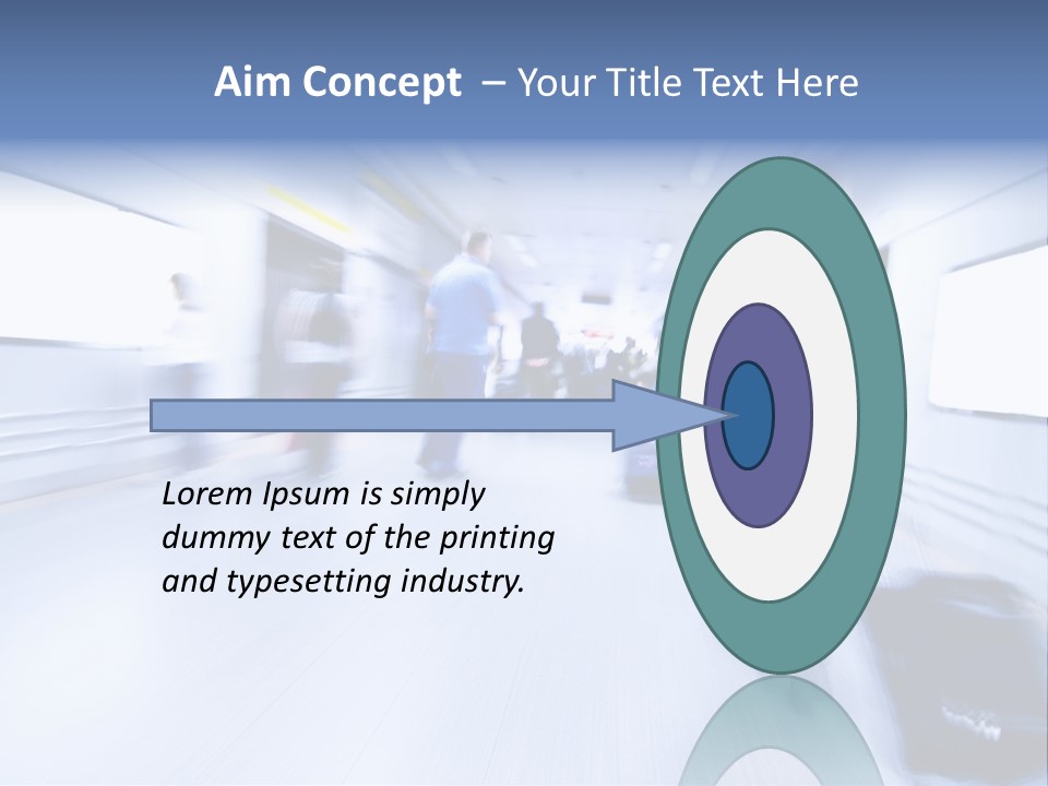 Baggage Entrance Urban PowerPoint Template