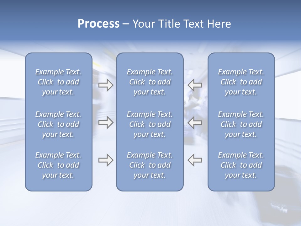 Baggage Entrance Urban PowerPoint Template