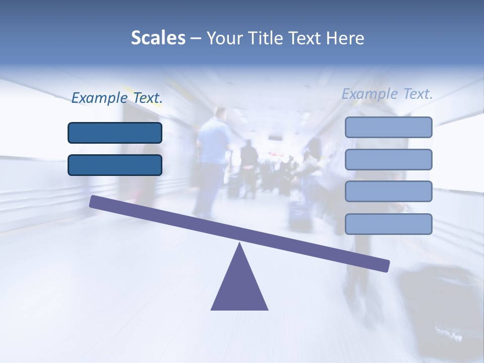 Baggage Entrance Urban PowerPoint Template