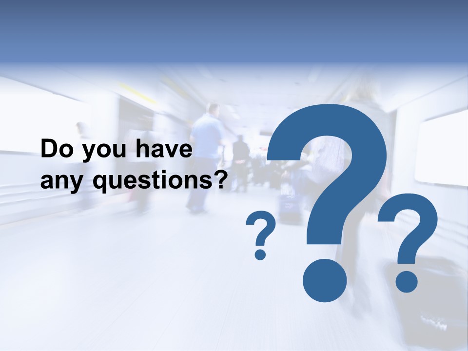 Baggage Entrance Urban PowerPoint Template