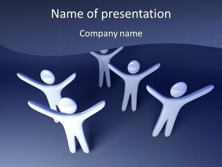 Unity Reach Team PowerPoint Template