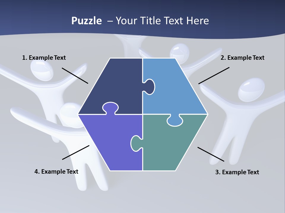 Unity Reach Team PowerPoint Template