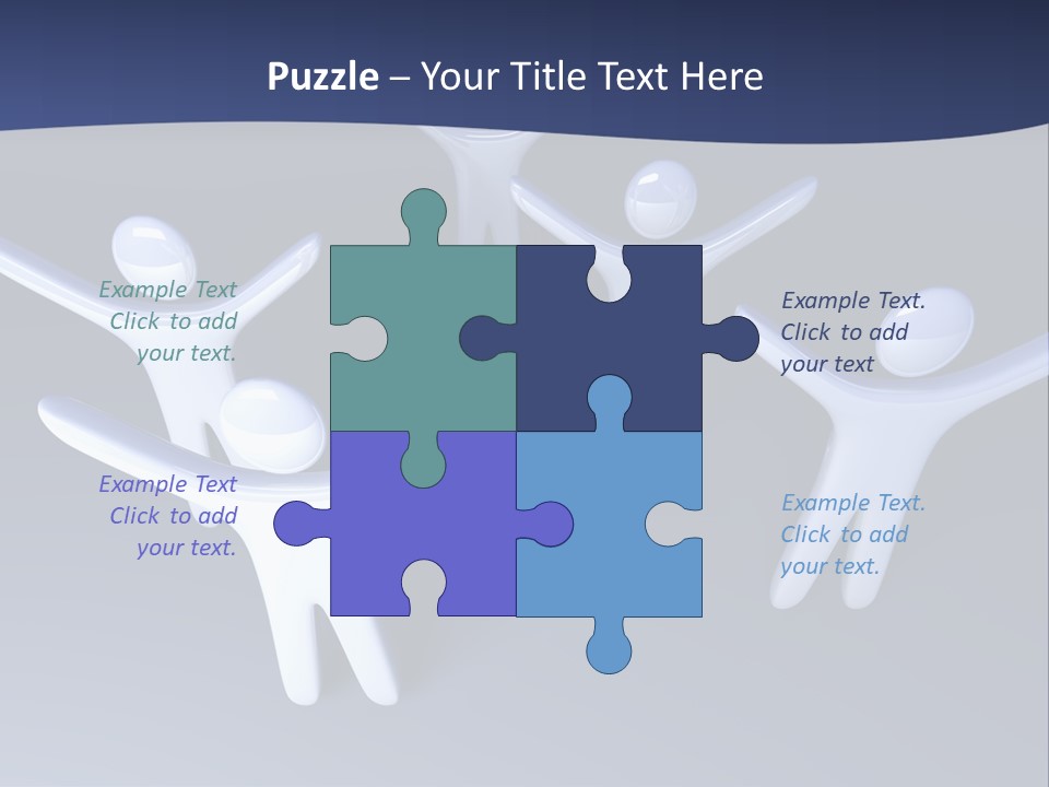 Unity Reach Team PowerPoint Template