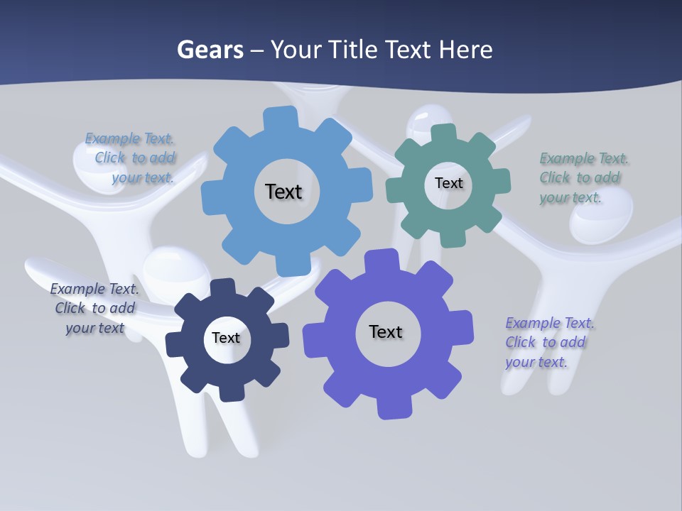 Unity Reach Team PowerPoint Template
